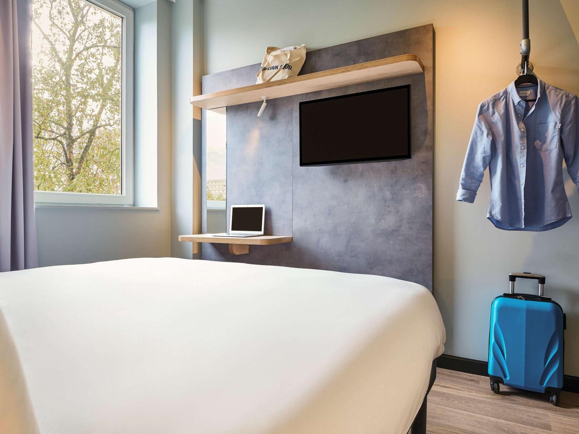 Hotel Ibis Budget Nantes Ouest Atlantis Couëron Kültér fotó